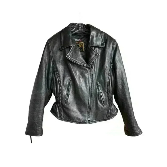 MILWAUKEE LEATHER 3M THINSULATE THERMAL ZIP OUT QUILTED LINER BLACK SIZE MEDIUM - Picture 1 of 8